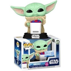 Funko - Funko Pop Figure Star Wars Mandalorian and Grogu Grogu FL