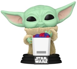 Funko Pop Figure Star Wars Mandalorian and Grogu Grogu FL - Thumbnail