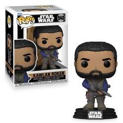Funko - FUNKO POP FIGURE STAR WARS OBI WAN KENOBI KAWLAN ROKEN