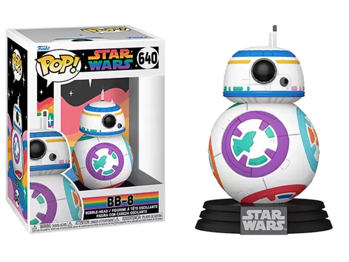 FUNKO POP FIGURE STAR WARS PRIDE 2023 BB8 - Thumbnail