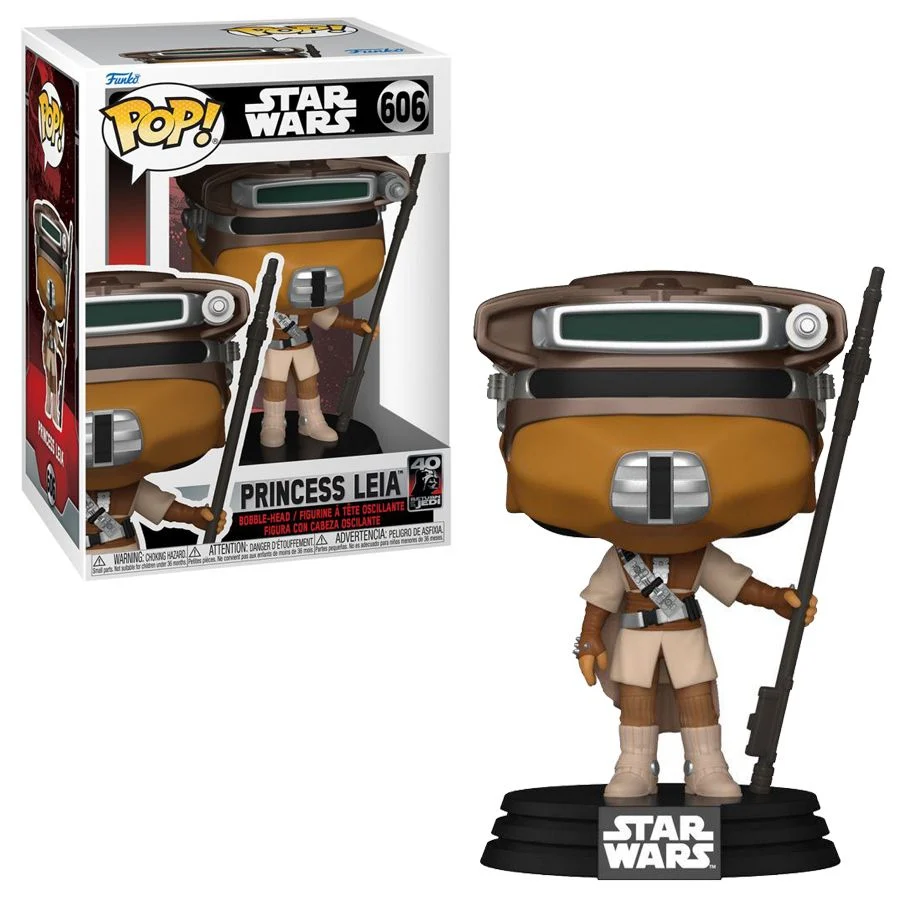 FUNKO POP DELUXE STAR WARS RETURN OF THE JEDI 40TH ANNIVERSARY PRINCESS LEIA BOUSHH DISGUISE - Thumbnail