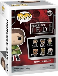 FUNKO POP DELUXE STAR WARS RETURN OF THE JEDI 40TH ANNIVERSARY PRINCESS LEIA - Thumbnail