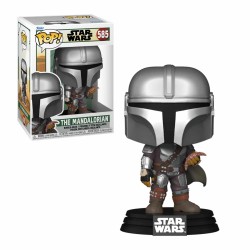  - Funko Pop Figure Star Wars The Book of Boba Fett Mandalorian with Pouch