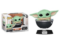 Pop Disney Star Wars The Mandalorian - Grogu No:664 Bobble-Head - Thumbnail