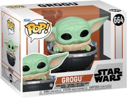 Pop Disney Star Wars The Mandalorian - Grogu No:664 Bobble-Head - Thumbnail