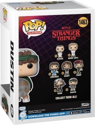 FUNKO POP FIGURE STRANGER THINGS S4 DUSTIN WITH SHIELD - Thumbnail