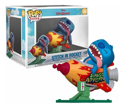 Funko Pop Figure Super Deluxe Rides Lilo and Stitch Stitch Rocket - Thumbnail