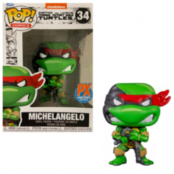  - Funko Pop Figure Teenage Mutant Ninja Turtles Michelengelo PX Previews Exclusive