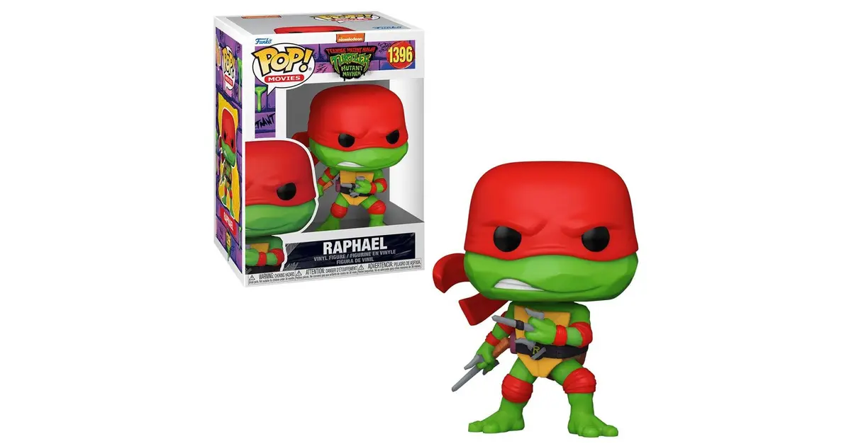  - Funko Pop Figure Teenage Mutant Ninja Turtles Mutant Mayhem Raphael