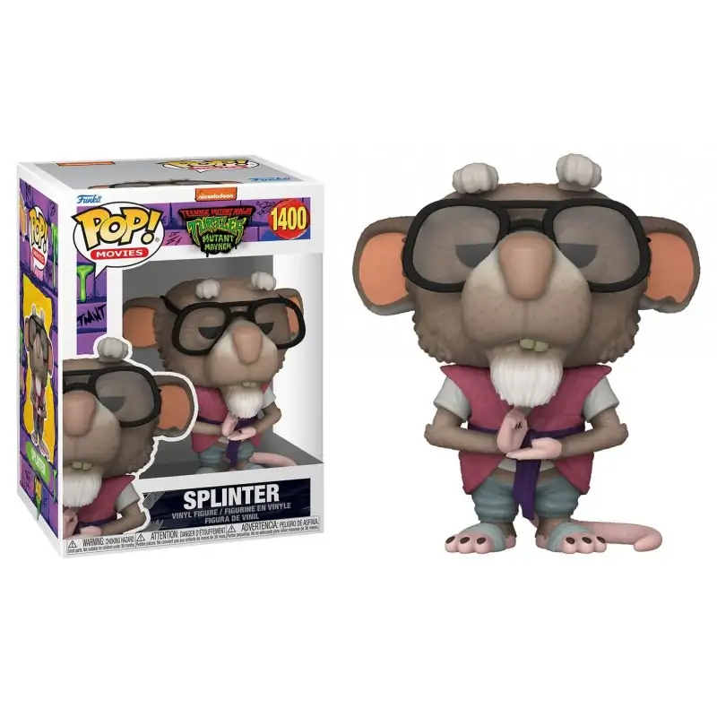 FUNKO POP FIGURE TMNT MUTANT MAYHEM SPLINTER