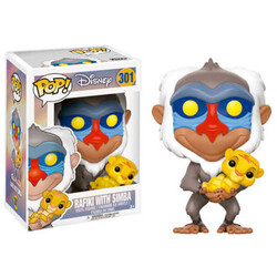 Funko Pop Figure The Lion King Rafiki with Baby Simba