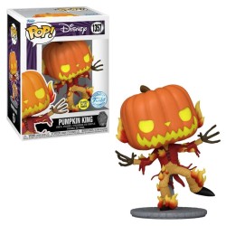 Funko - Pop Disney: The Nightmare Before Christmas 30th Pumpkin King Glows İn The Dark