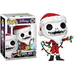 Pop Disney The Nightmare Before Christmas 30th - Santa Jack Glows İn The Dark - Thumbnail