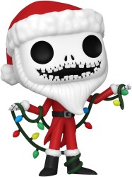 Pop Disney The Nightmare Before Christmas 30th - Santa Jack Glows İn The Dark - Thumbnail