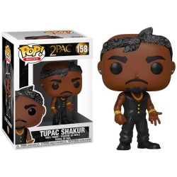Funko - Funko Pop Figure Tupac Vest with Bandana