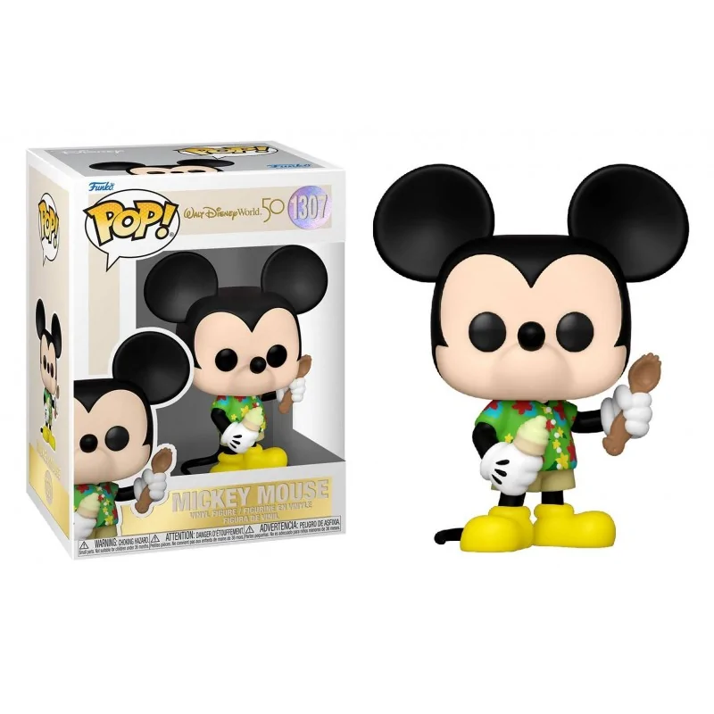  - Funko Pop Figure Walt Disney World 50th Anniversary Aloha Mickey