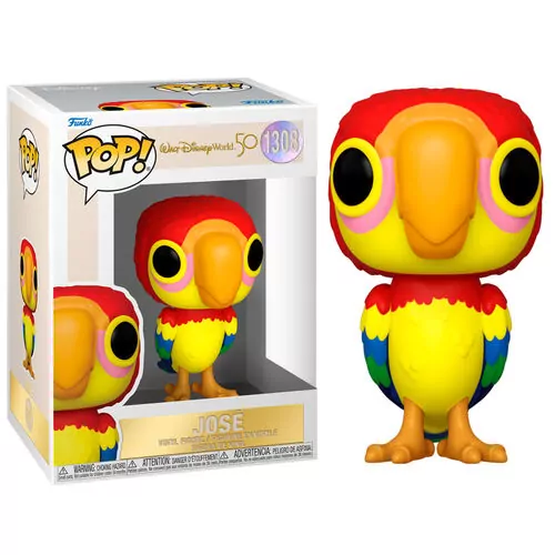 FUNKO POP FIGURE WALT DISNEY WORLD 50TH PARROT JOSE