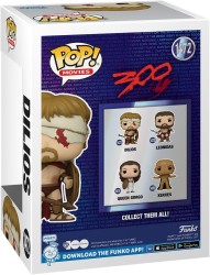 FUNKO POP FIGURE WARNER BROS 100TH 300 SPARTANS DILIOS - Thumbnail