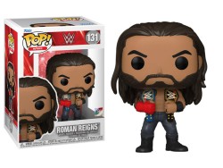 FUNKO POP FIGURE WWE ROMAN REIGNS WITH BELTS