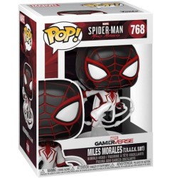 Funko POP Games Spider-Man Miles Morales Miles (Track Suit) - Thumbnail