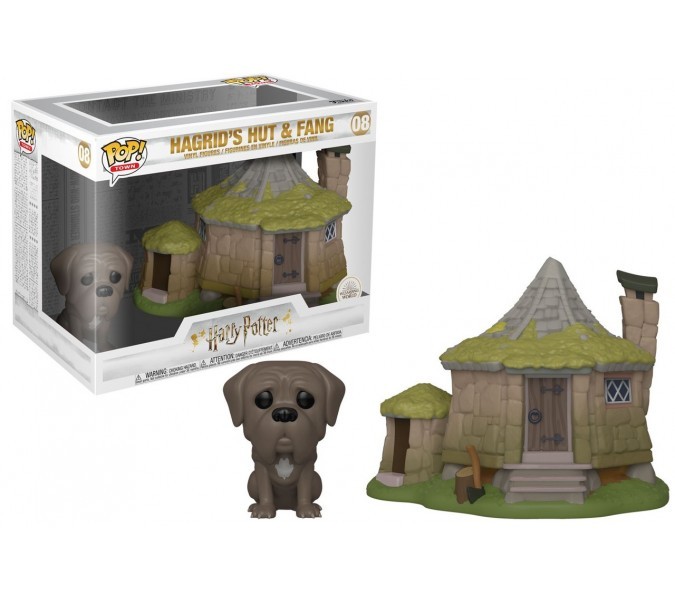 Funko Pop Harry Potter Hagrids Hut with Fang