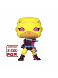 Funko - Funko Pop Jumbo Marvel - Daredevil First Appearance Blacklight 25 CM Bobble-Head