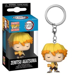  - Funko Pop Keychain Demon Slayer Zenitsu Agatsuma