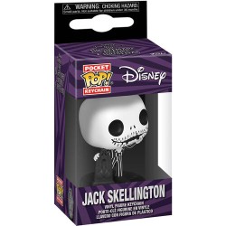 Funko - POP Anahtarlık Disney, Nightmare Before Christmas 30th Anniversary, Jack Skellington