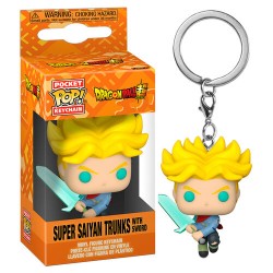 FUNKO POP KEYCHAIN DRAGON BALL SUPER SAIYAN ROSE GOKU BLACK