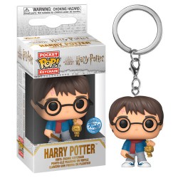 FUNKO POP KEYCHAIN HARRY POTTER HOLIDAY HARRY OZEL SERI