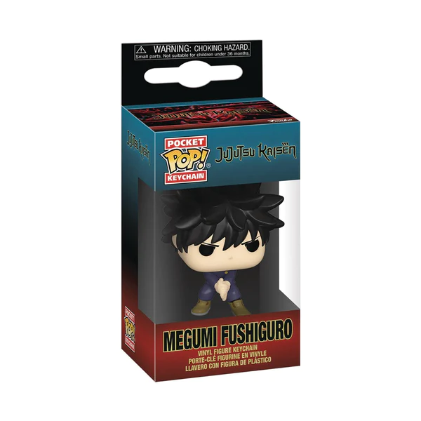 FUNKO POP KEYCHAIN JUJUTSU KAISEN MEGUMI FUSHIGURO