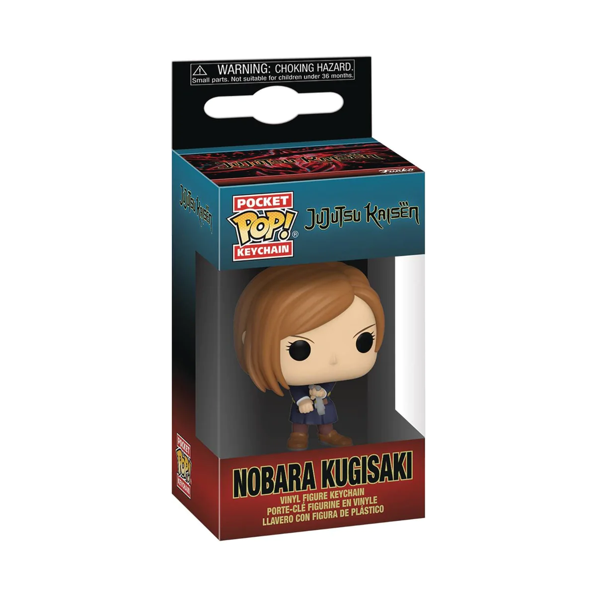 Funko - FUNKO POP KEYCHAIN JUJUTSU KAISEN NOBARA KUGISAKI