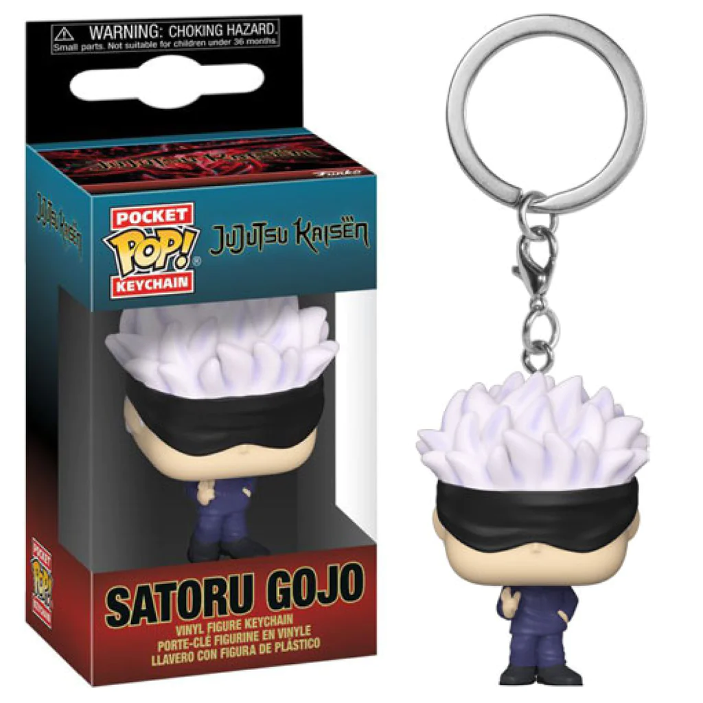 Funko - Pocket Pop Jujutsu Kaisen - Saturo Gojo Keychain