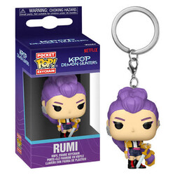 Funko Pop Keychain Kpop Demon Hunters Rumi - Thumbnail