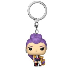 Funko Pop Keychain Kpop Demon Hunters Rumi - Thumbnail