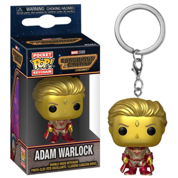 FUNKO POP KEYCHAIN GUARDIANS OF THE GALAXY 3 ADAM WARLOCK