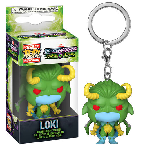 Funko Pop Keychain Marvel x Monster Hunters Loki
