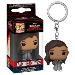 FUNKO POP KEYCHAIN MARVEL MULTIVERSE OF MADNESS AMERICA CHAVEZ