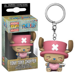 Funko Pop Keychain One Piece Tony Tony Chopper with Cotton Candy - Thumbnail