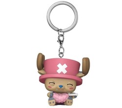 Funko Pop Keychain One Piece Tony Tony Chopper with Cotton Candy - Thumbnail