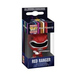 Funko - Pocket Pop Power Rangers - Red Ranger Anahtarlık