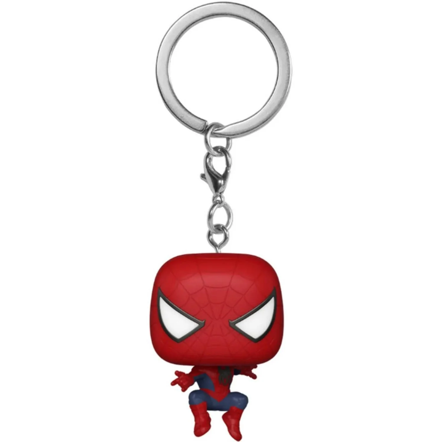 Funko Pop Keychain Spiderman No Way Home Spiderman Leaping - Thumbnail