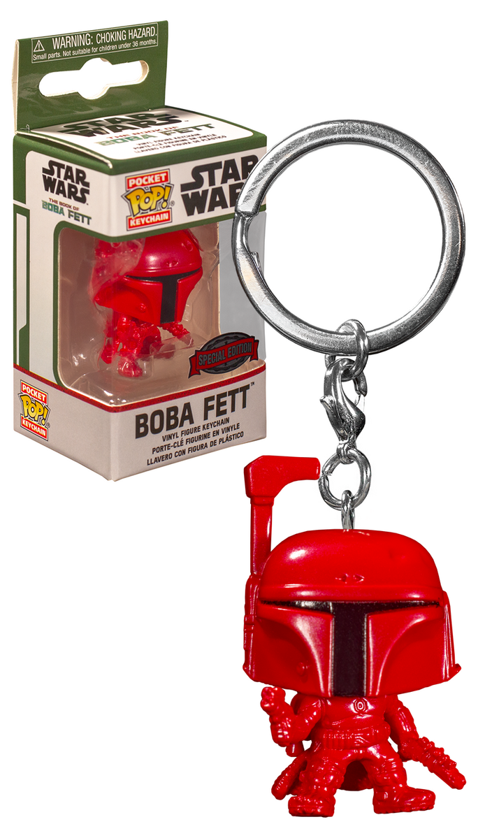 FUNKO POP KEYCHAIN THE BOOK OF BOBA FETT BOBA FETT
