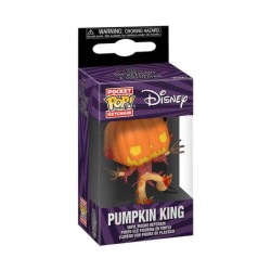 FUNKO POP KEYCHAIN THE NIGHTMARE BEFORE CHRISTMAS 30TH PUMPKIN KING