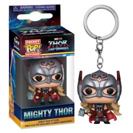 Funko Pop Keychain Thor Love and Thunder Mighty Thor