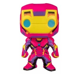 Funko POP Marvel Black Light (Karanlıkta Parlayan) Iron Man - Thumbnail