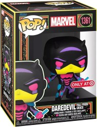Funko Pop Marvel Daredevil Fall From Grace Blacklight Special Edition No:1361 Bobble-Head