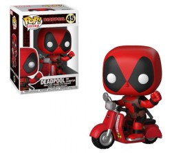 Funko - Pop Rides Marvel Deadpool Deadpool & Scooter