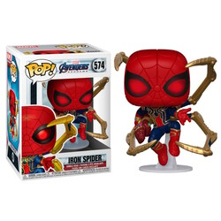 Funko - FUNKO POP MARVEL ENDGAME IRON SPIDER WITH NANO GAUNTLET