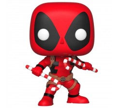 Funko - Funko Pop Figür Marvel Holiday Deadpool with Candy Canes